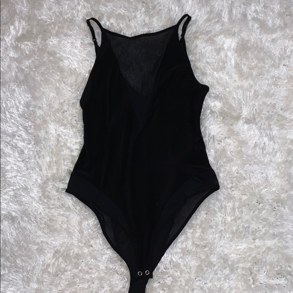 Black forever 21 body suit mesh‎ super pretty